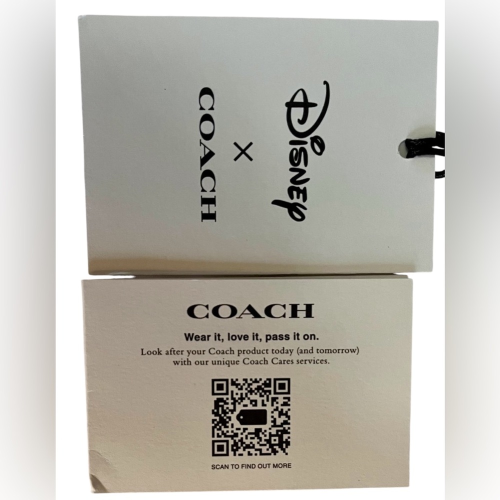 Coach Black Disney Wristlet - Picture 2 of 9